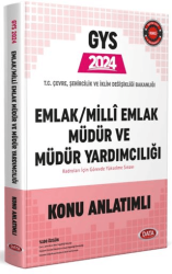 Data Yayınları Çevre, Şehircilik ve İklim Değişikliği Bakanlığı Emlak - Milli Emlak Müdür ve Müdür Yardımcılığı Konu Anlatımlı - 1