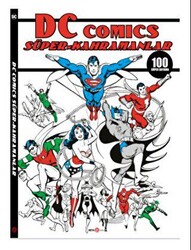 DC Comics Süper Kahramanlar 100 Süper Boyama - 1