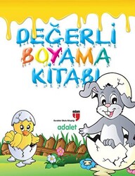 Değerli Boyama Kitabı - Adalet - 1