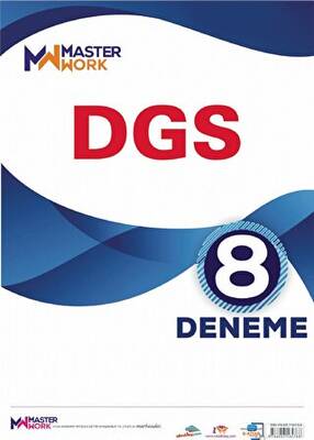 MasterWork DGS - 8 DENEME + Çözüm Kitapçığı - Sayısal-Sözel - 1