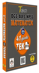 Tasarı Eğitim Yayınları DGS ALES KPSS Matematik 41 Günde Tekrar - 1