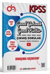 Dijital Hoca Genel Yetenek Genel Kültür Son Beş Yıl Orijinal Çıkmış Sorular Tamamı Video Çözümlü - 1