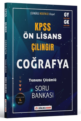 Dijital Hoca KPSS Ön Lisans Çilingir Coğrafya Tamamı Çözümlü Soru Bankası - 1