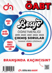 Dijital Hoca ÖABT Besyo Son Beş Yıl Çıkmış Sorular Tamamı Video Çözümlü - 1