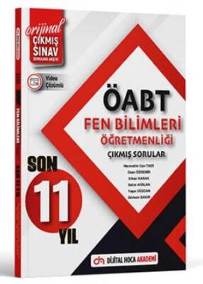 Dijital Hoca ÖABT Fen Bilimleri Son 11 Yıl Orijinal Çıkmış Sınav Soruları - 1