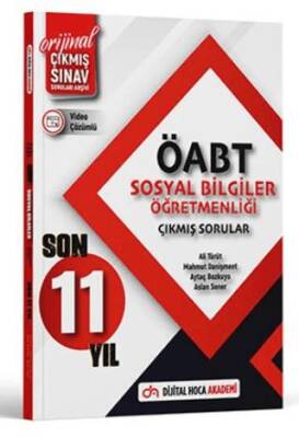 Dijital Hoca ÖABT Sosyal Bilgiler Öğretmenliği Son 11 Yıl Orijinal Çıkmış Sınav Soruları Video Çözümlü - 1