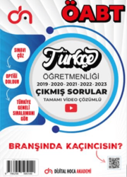 Dijital Hoca ÖABT Türkçe Öğretmenliği Son Beş Yıl Çıkmış Sorular Tamamı Video Çözümlü - 1