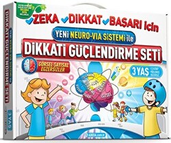 Dikkati Güçlendirme Seti 3 Yaş - Yeni Neoro - Via Sistemi İle - 1