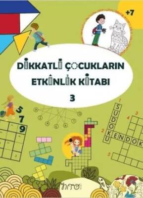 Dikkatli Çocukların Etkinlik Kitabı - 3 - 1