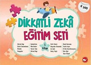 Dikkatli Zeka Eğitim Seti 1. Kitap 4 Yaş - 1