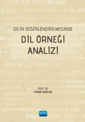 Dilin Değerlendirilmesinde Dil Örneği Analizi - 1