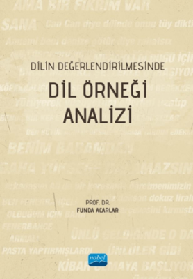 Dilin Değerlendirilmesinde Dil Örneği Analizi - 1