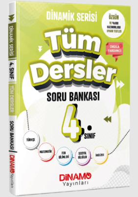 Dinamo Yayınları 4. Sınıf Tüm Dersler Soru Bankası - 1