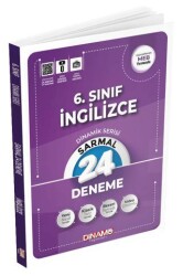 Dinamo Yayınları 6. Sınıf İngilizce 24`lü Sarmal Deneme - 1