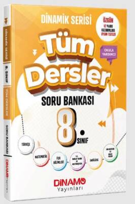 Dinamo Yayınları 8. Sınıf Tüm Dersler Soru Bankası - 1