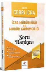 Dizgi Kitap Cebri İcra İcra Müdürlüğü ve Müdür Yardımcılığı Soru Bankası - 1