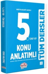 Editör Yayınevi 5. Sınıf VIP Tüm Dersler Konu Anlatımlı - 1