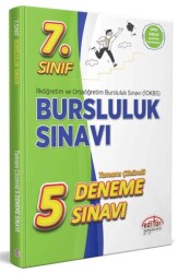 Editör Yayınevi 7. Sınıf Bursluluk Sınavı Çözümlü 5 Deneme Sınavı - 1