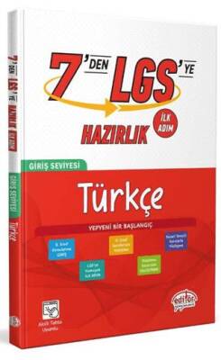 Editör Yayınevi 7`den LGS’ye Hazırlık Türkçe - 1