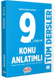 Editör Yayınevi 9. Sınıf VIP Tüm Dersler Konu Anlatımlı - 1