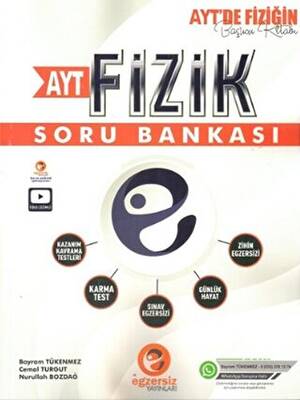 Egzersiz Yayıncılık AYT Fizik Soru Bankası - 1