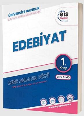 Eis Yayınları YKS - Mavi Set - DAF - Edebiyat - 1. Kitap - 1