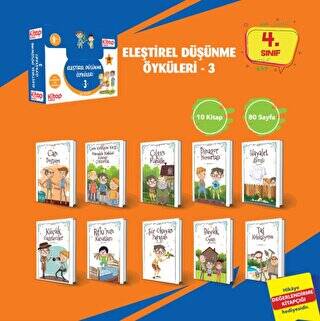 Eleştirel ve Yaratıcı Düşünme Öyküleri - 3 10 Kitap - Etkinlik Testi - Değerlendirme Testi - 1