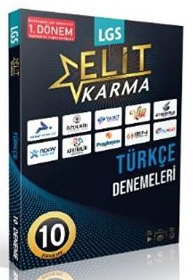 Paraf Yayınları Elit Karma 8. Sınıf Türkçe 10 Lu Deneme 1. Dönem - 1