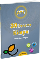 Endemik Yayınları AYT Kimya 30 Deneme - 1