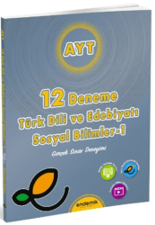 Endemik Yayınları AYT Türk Dili ve Edebiyatı 12 Deneme - 1