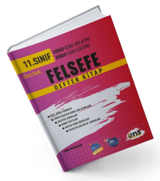 ENS Yayınları 11. Sınıf Felsefe Defter Kitap - 1