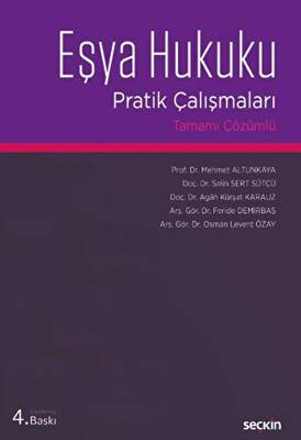 Eşya Hukuku Pratik Çalışmaları - 1