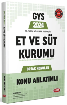 Et ve Süt Kurumu GYS Ortak Konular Konu Anlatımlı - 1