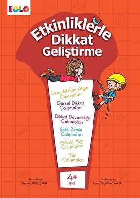 Etkinliklerle Dikkat Geliştirme 4+ Yaş - 1