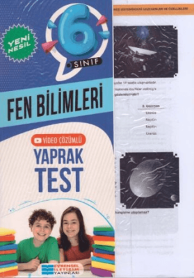 Evrensel İletişim Yayınları 6. Sınıf Fen Bilimleri Konu Özetli Yaprak Test - 1