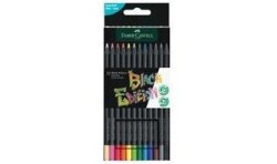 Faber-Castell Black Edition Boya Kalemi 12 Renk - 1