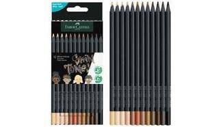 Faber-Castell Black Edition Boya Kalemi 12Li Skin Tones - 1