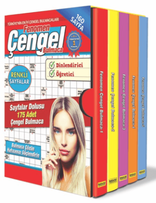 Fenomen Çengel Bulmaca Seti - 5 Kitap - 1