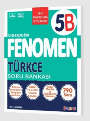 Fenomen Kitap 5. Sınıf Türkçe Soru Bankası - 1