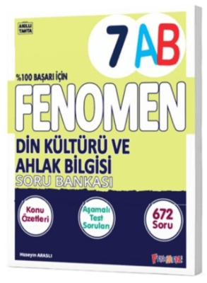 Fenomen Kitap 7. Sınıf Dın Kültürü ve Ahlak Bılgısı Konu Özetlı Soru Bankası A-B - 1