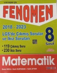 Fenomen Kitap 8. Sınıf LGS Matematik Çıkmış ve İkiz Sorular 2018-2023 - 1