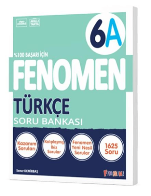 Fenomen Kitap Fenomen 6 Türkçe A Soru Bankası - 1