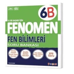 Fenomen Kitap Fenomen 6B Fen Bilimleri Soru Bankası - 1