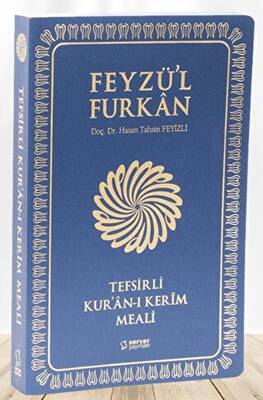 Feyzü`l Furkan Tefsirli Kur`an-ı Kerim Meali Büyük Boy - Tefsirli Meal - İNCE CİLT LACİVERT - 1