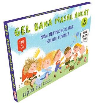 Gel Bana Masal Anlat Set 4 Kitap - 1