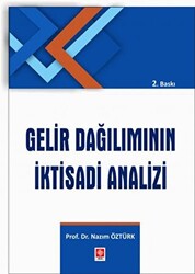 Gelir Dağılımının İktisadi Analizi - 1