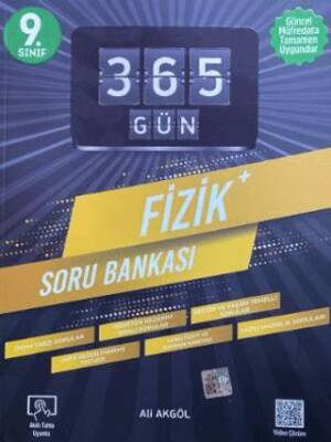 Gezegen Yayıncılık 9. Sınıf 365 Gün Fizik Soru Bankası - 1