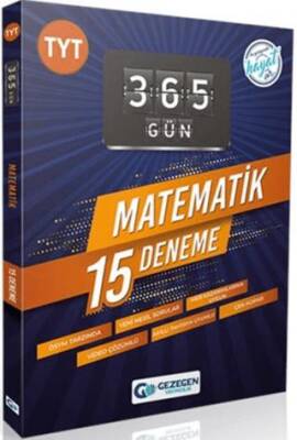 Gezegen Yayıncılık TYT Matematik 365 Gün 15 Deneme - 1