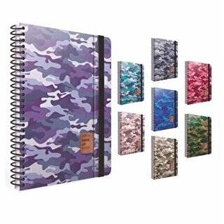 Gıpta Backup Notes Defter Noktalı Spiralli Sert Kapak 120 Yaprak 17x24 Cm - 1