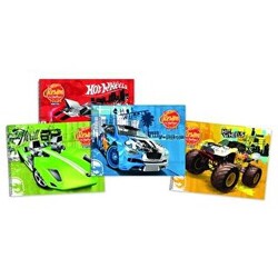 Gıpta Hot Wheels Resim Defteri Spiralli 15 Yaprak 17x24 Cm - 1